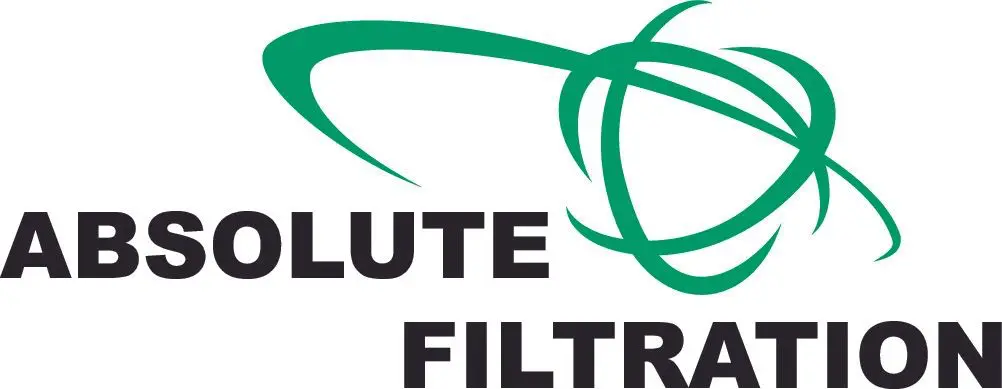 A logo of the absolute filtration company